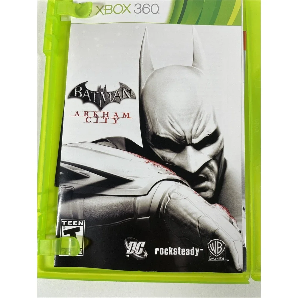 Batman Arkham City - Microsoft Xbox 360 Untested Fast Shipping Includes Manual